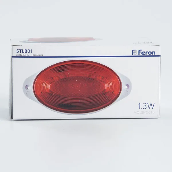 Светильник-вспышка (стробы), 18LED 1,3W, красный STLB01 Feron — фото 3
