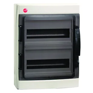 ЩРн-П-24, IP65, серый, с клеммным блоком 2х87508 и замком DKC
