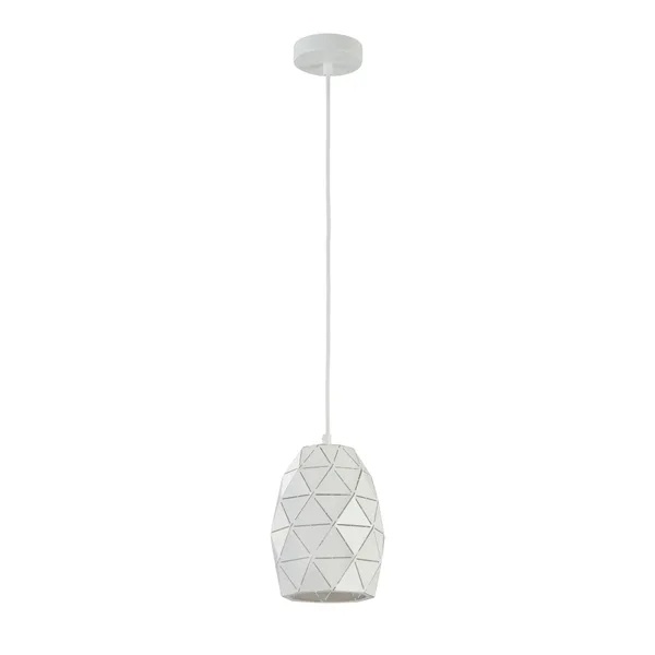 Подвесной светильник 1*E27 60Вт Белый IP20 Louvre MOD199-PL-03-W Maytoni — фото 4