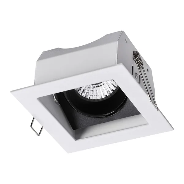 Встр.св-к IP20 GU10 50W 220V GESSO белый/черный NOVOTECH