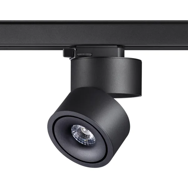Трехфазный трековый св/д св-к IP20 LED 15W 4000K 1300Лм 100-265V черный GRODA NOVOTECH