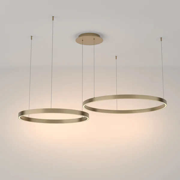 Подвесной светильник 2*LED 88Вт Латунь IP20 Rim MOD058PL-L74BS3K Maytoni — фото 4