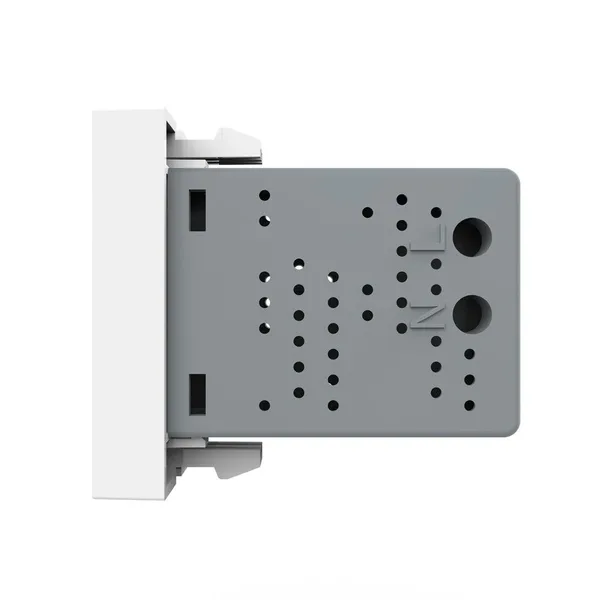 Розетка USB с блоком питания белая (механизм) Livolo — фото 3