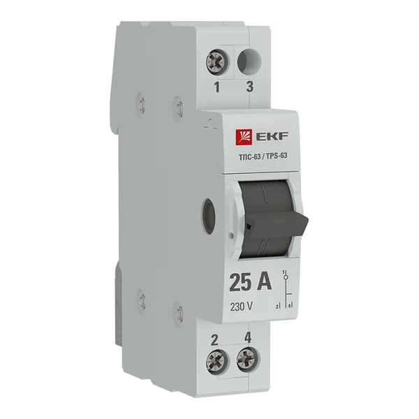 Трехпозиционный переключатель ТПС-63 1П 25А EKF PROxima