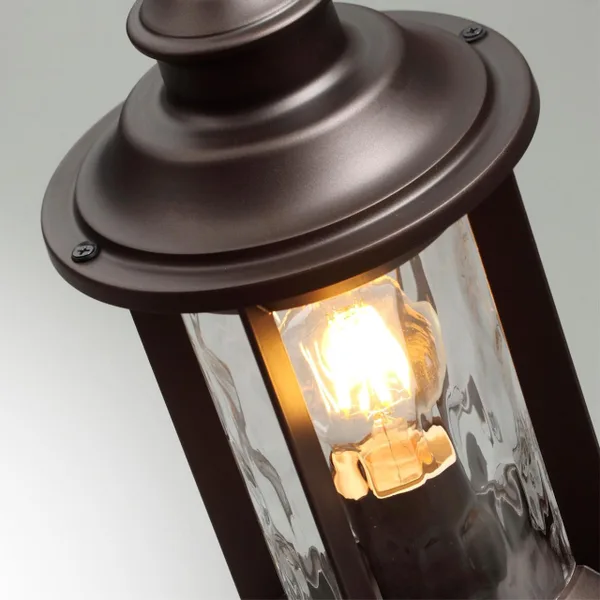 Ландшафтный св-к на столб E27 1*60W IP44 MAVRET темно-коричневый/стекло ODEON LIGHT — фото 5