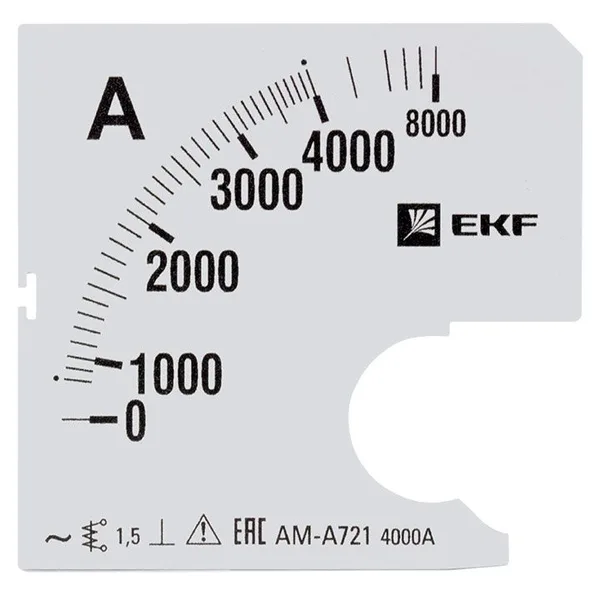 Шкала сменная для A721 4000/5А-1,5 PROxima EKF