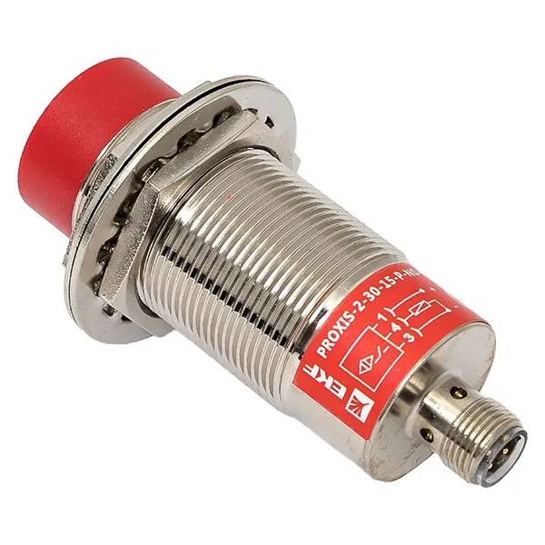Индуктивный бесконтактный датчик PROXIS-2-30-15-P-NO-M12 EKF — фото 3