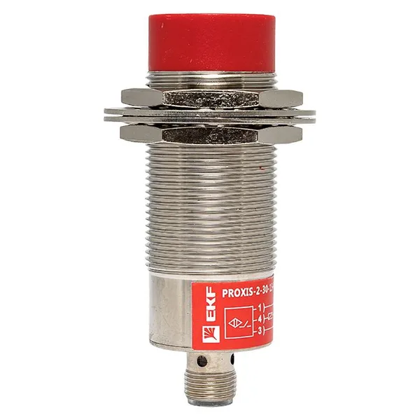 Индуктивный бесконтактный датчик PROXIS-2-30-15-P-NO-M12 EKF — фото 2