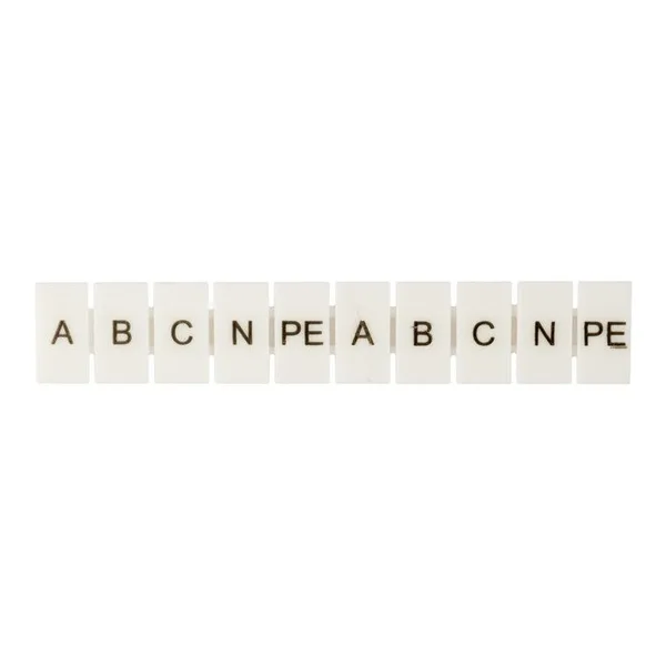 Маркеры для JXB-ST 2,5 с символами "A, B, C, N, PE" (100 шт) PROxima EKF