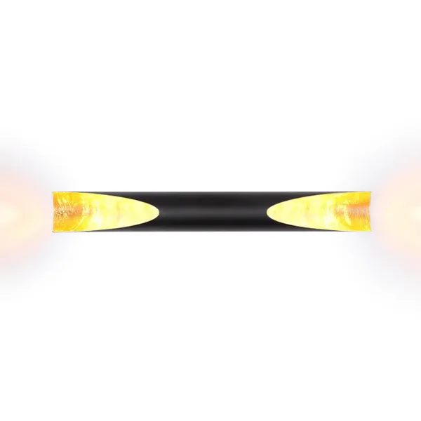 Настен.св-к LED 12W 3000К 80х60 WHITNEY черный с золотом/металл ODEON LIGHT — фото 6