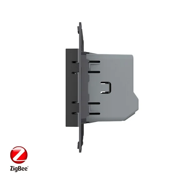 Датчик шума и освещенности ZigBee, цвет черный (механизм) Livolo — фото 3