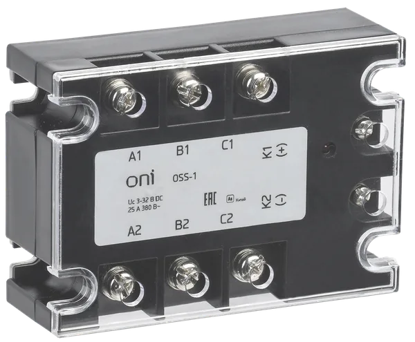 Реле твердотельное OSS-1 40А 380В AC 3-32В DC ONI IEK
