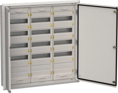 TITAN 5 Корпус мет. ЩРв-180 (3х60) 880х885х130 IP31 сер IEK