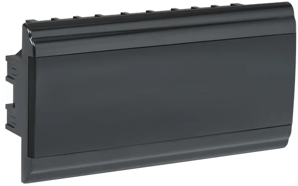 Корпус пластиковый ЩРВ-П-18 модулей встраиваемый черный IP41 PRIME IEK