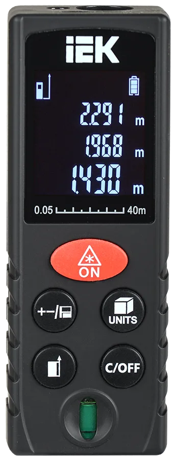 Дальномер лазерный DM40 PROFESSIONAL IEK