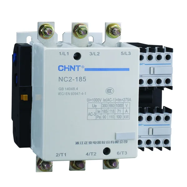 Контактор NC2-185/4 185А 4П 220-240В/АС3 50Гц CHINT