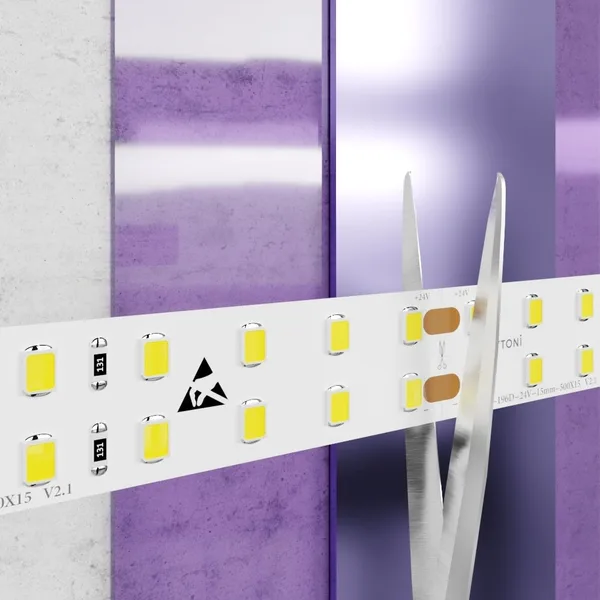 Лента светодиодная 24В 2835 20Вт/м 196LED/м 4000K 5м IP20 15мм Technical Maytoni — фото 3