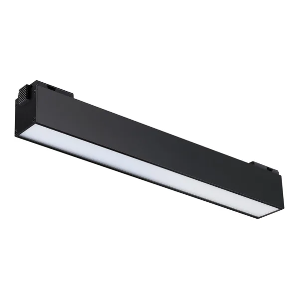 Трековый св-к для низков.шинопровода IP20 LED 4000K 12W 48V KIT черный NOVOTECH