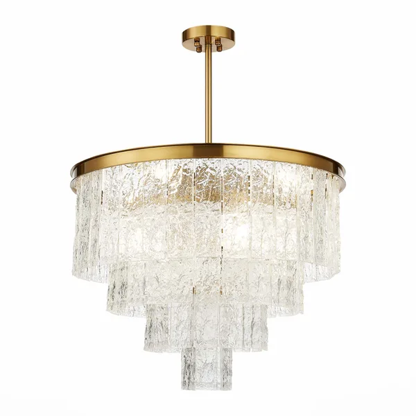 Люстра потолочная Латунь/Прозрачный E14 8*60Вт SL1230.302.08 ST LUCE