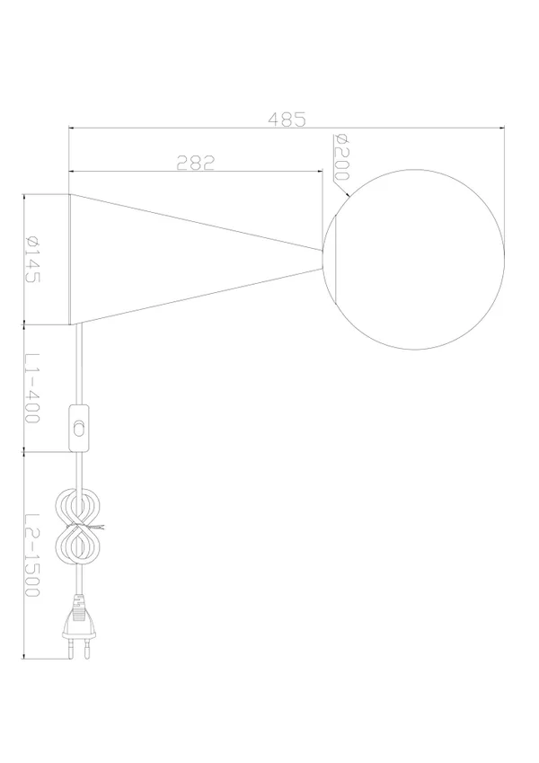 Настольный светильник 1*E14 60Вт Латунь IP20 Glow FR5289TL-01BS Freya — фото 3