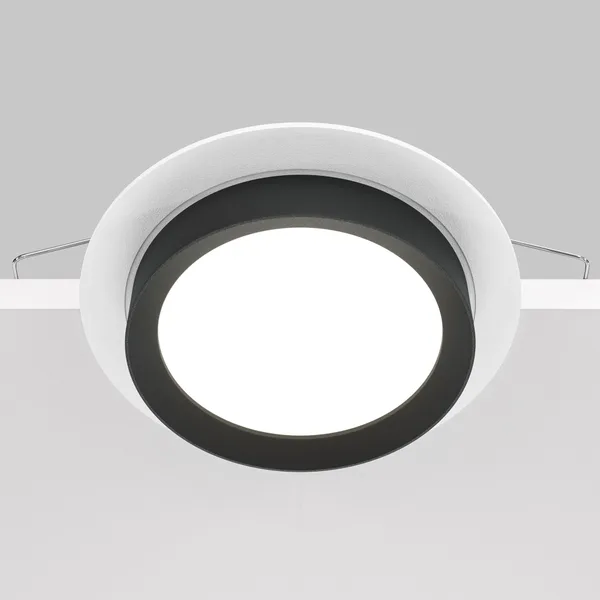 Встраиваемый светильник 1*GX53 15Вт Бело-черный IP20 Downlight DL086-GX53-RD-WB Technical Maytoni — фото 4