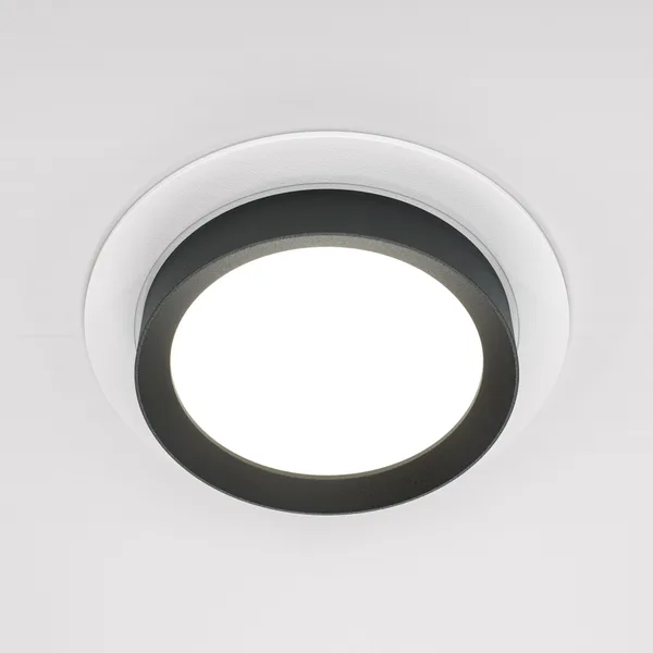 Встраиваемый светильник 1*GX53 15Вт Бело-черный IP20 Downlight DL086-GX53-RD-WB Technical Maytoni — фото 3