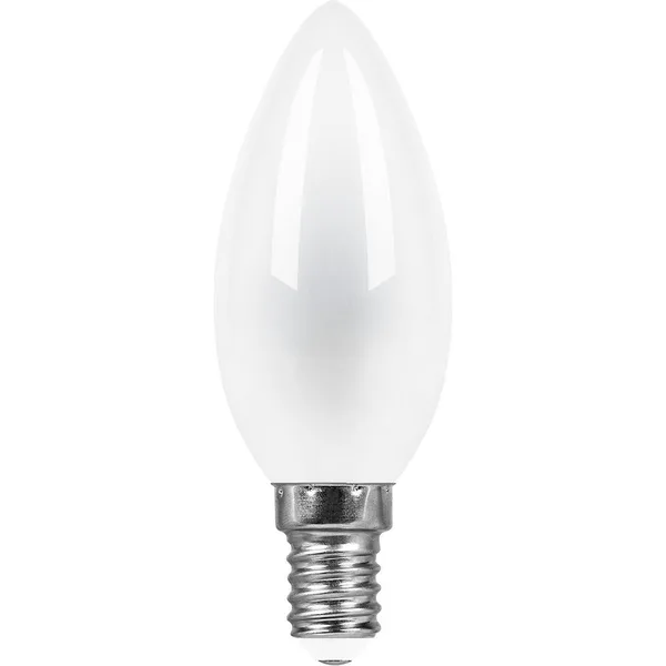 Лампа светодиодная Feron LB-713 Свеча матовая E14 11W 4000K — фото 2