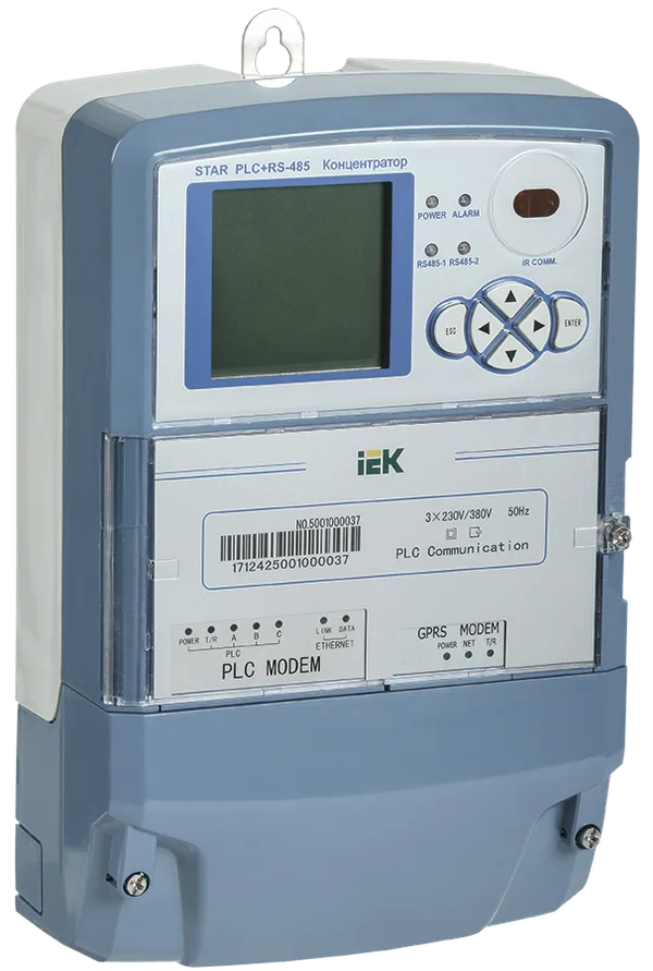 Концентратор STAR PLC+RS-485 UZ IEK