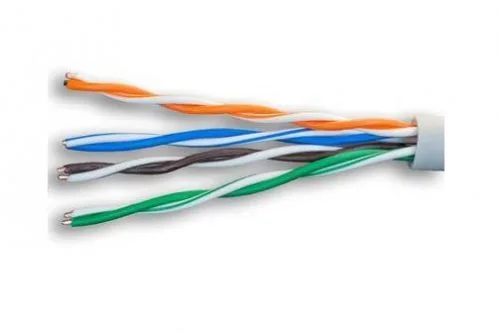 Кабель связи витая пара UTP 4х2х0,5 AWG24 саt. 5е алюм/медь (бухта 305м) SUPRLAN