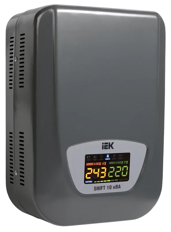 Стабилизатор напряжения настенный SHIFT 10кВА IEK