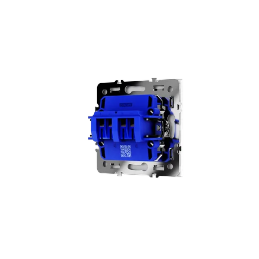 Розетка акустическая встраиваемая Voltum S70 4-местная, (белый матовый) — фото 4