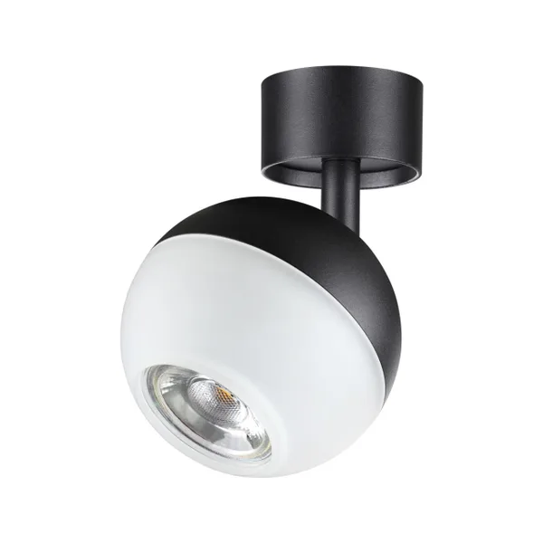 Св-к накл.IP20 GU10 9W 220V GARN черный NOVOTECH
