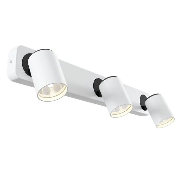 Светильник спот 3*GU10 35Вт Белый IP20 Alliot SP317-CW-03-W Technical