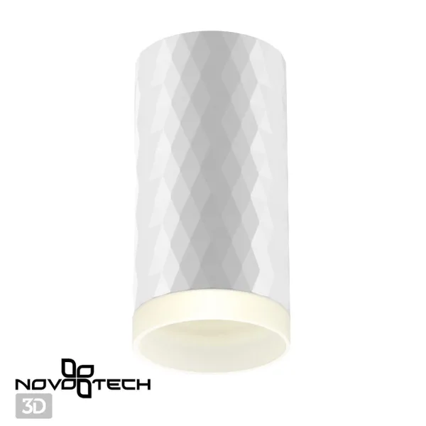 Св-к накл.IP20 GU10 9W 220V BRILL белый NOVOTECH — фото 3