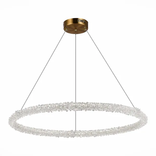 Люстра подвесная Золотистый/Золотистый LED 1*45Вт 3000-6500К SL6110.223.01 ST LUCE
