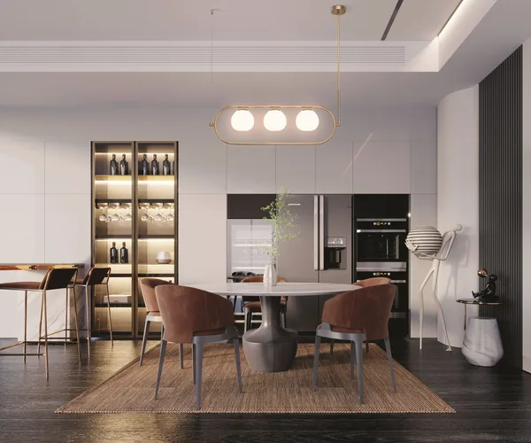Подвесной светильник 3*E14 40Вт Латунь IP20 Erich MOD221PL-03BS Maytoni — фото 3
