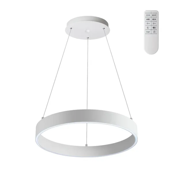 Св-к подвесной димм.,в комплекте пульт ДУ (2.4G) IP20 LED 3000К~6000К 36W 220V белый ITER NOVOTECH