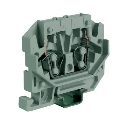 HPP.2(Ex)i, мини зажим, проходной 2,5 кв.мм синий DKC