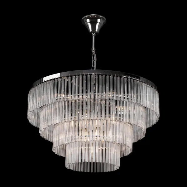 Подвесной светильник 13*E14 40Вт Хром IP20 Colonne MOD093PL-13CH Maytoni — фото 3