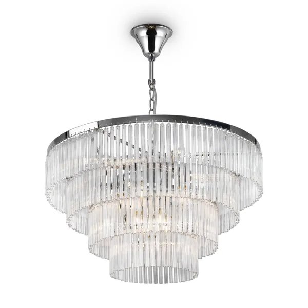 Подвесной светильник 13*E14 40Вт Хром IP20 Colonne MOD093PL-13CH Maytoni — фото 2