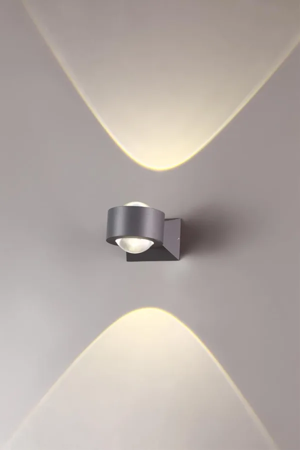 Ландшафтный настен.св-к IP54 LED 4000K 6W 85 - 265V CALLE темно-серый NOVOTECH — фото 4