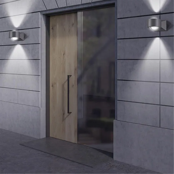 Ландшафтный настен.св-к IP54 LED 4000K 6W 85 - 265V CALLE темно-серый NOVOTECH — фото 5