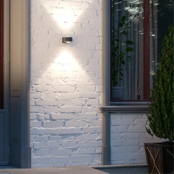 Ландшафтный настен.св-к IP54 LED 4000K 6W 85 - 265V CALLE темно-серый NOVOTECH — фото 2