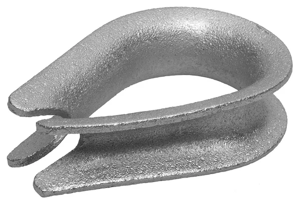 Коуш DIN 6899, 3мм, 100 шт, оцинкованный, ЗУБР