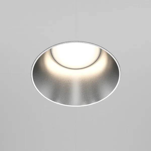 Встраиваемый светильник 1*GU10 20Вт Матовое Серебро IP20 Downlight DL051-01-GU10-RD-WS Technical Maytoni — фото 3