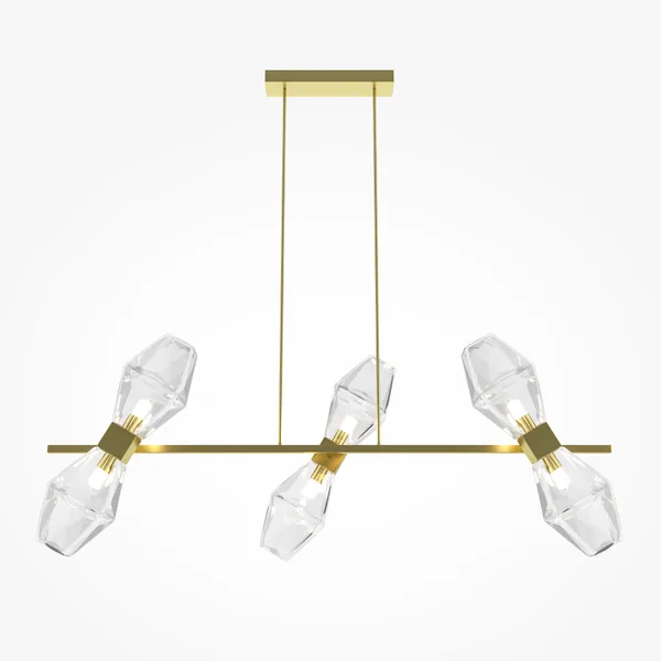 Подвесной светильник 6*G9 28Вт Золото IP20 Cocktail time MOD325PL-06G Maytoni — фото 3