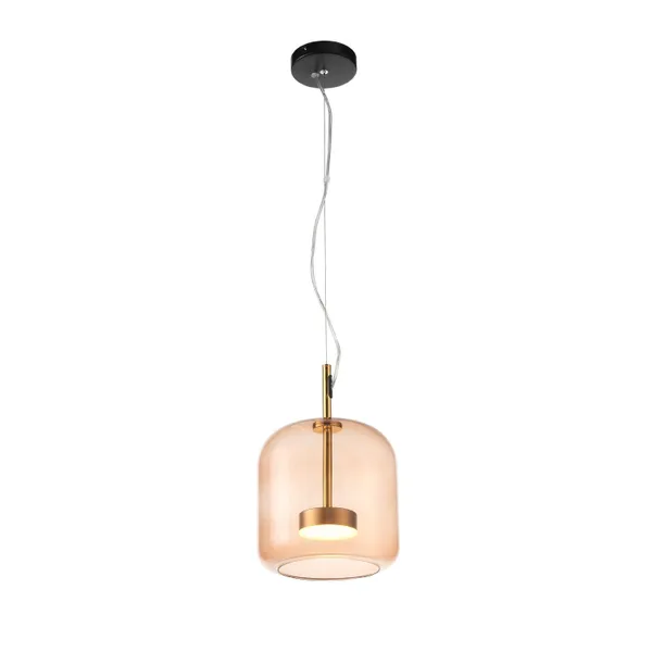 Светильник подвесной Золотистый/Коричневый LED 1*6Вт 3000К SL1053.273.01 ST LUCE