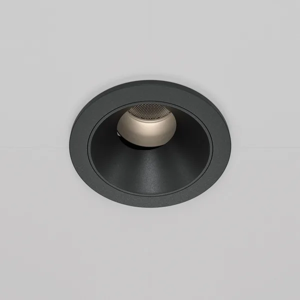 Встраиваемый светильник LED 7Вт Черный IP20 Downlight DL057-7W4K-B Technical Maytoni — фото 3
