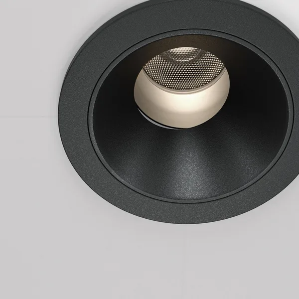 Встраиваемый светильник LED 7Вт Черный IP20 Downlight DL057-7W4K-B Technical Maytoni — фото 2
