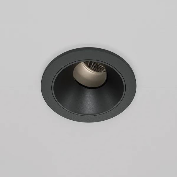 Встраиваемый светильник LED 7Вт Черный IP20 Downlight DL057-7W4K-B Technical Maytoni — фото 4